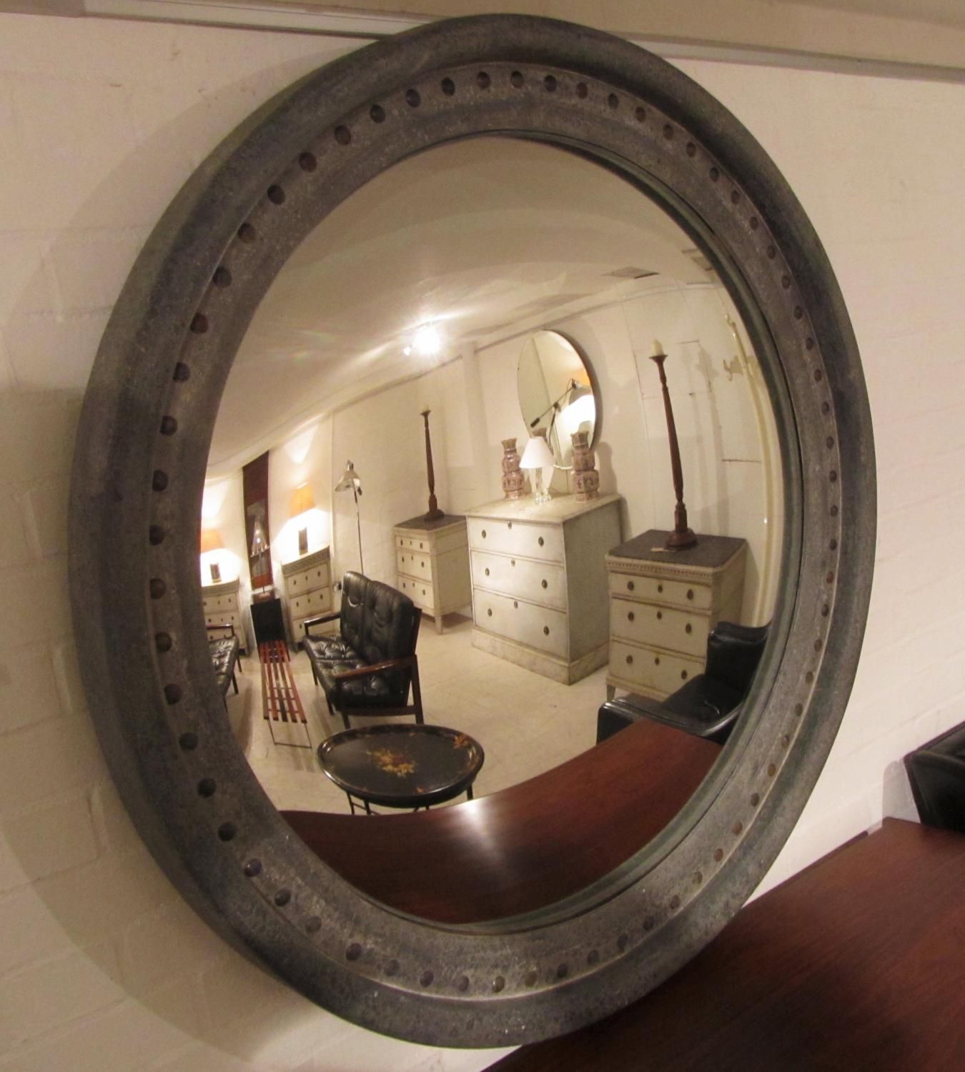 A Very Large Convex Mirror In Mirrors Regarding Large Convex Mirror (Photo 4 of 15)