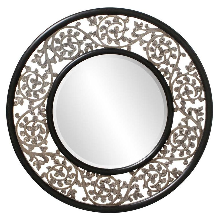 Accent Mirrors Within Unusual Round Mirrors ?width=768