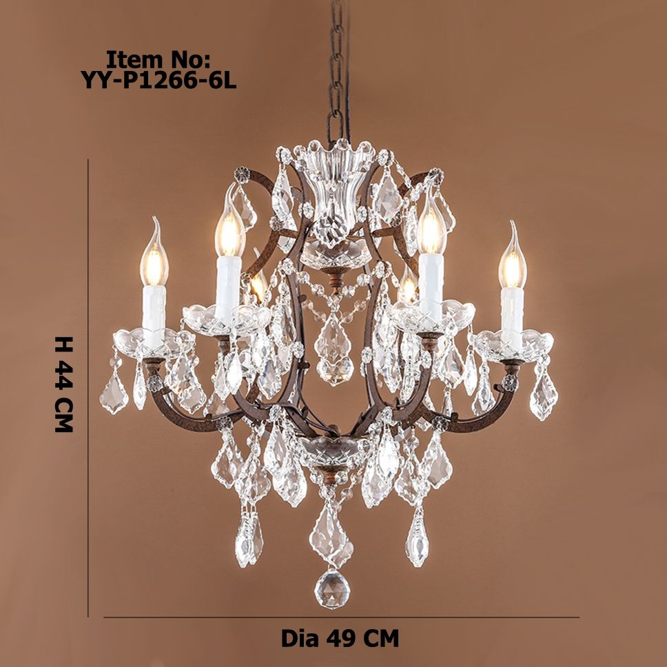 Aliexpress Buy Retro Antique Crystal Drops Chandelierslarge In French Crystal Chandeliers (View 14 of 15)