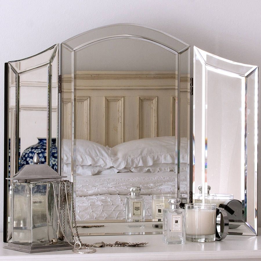 All Glass Dressing Table Mirror Decorative Mirrors Online With Regard To Decorative Dressing Table Mirrors (View 8 of 15)
