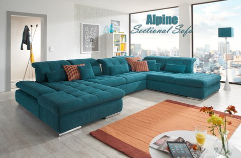 Alpine Sectional Sofa Sleeper With Storage Throughout Colorful Sectional Sofas ?width=480