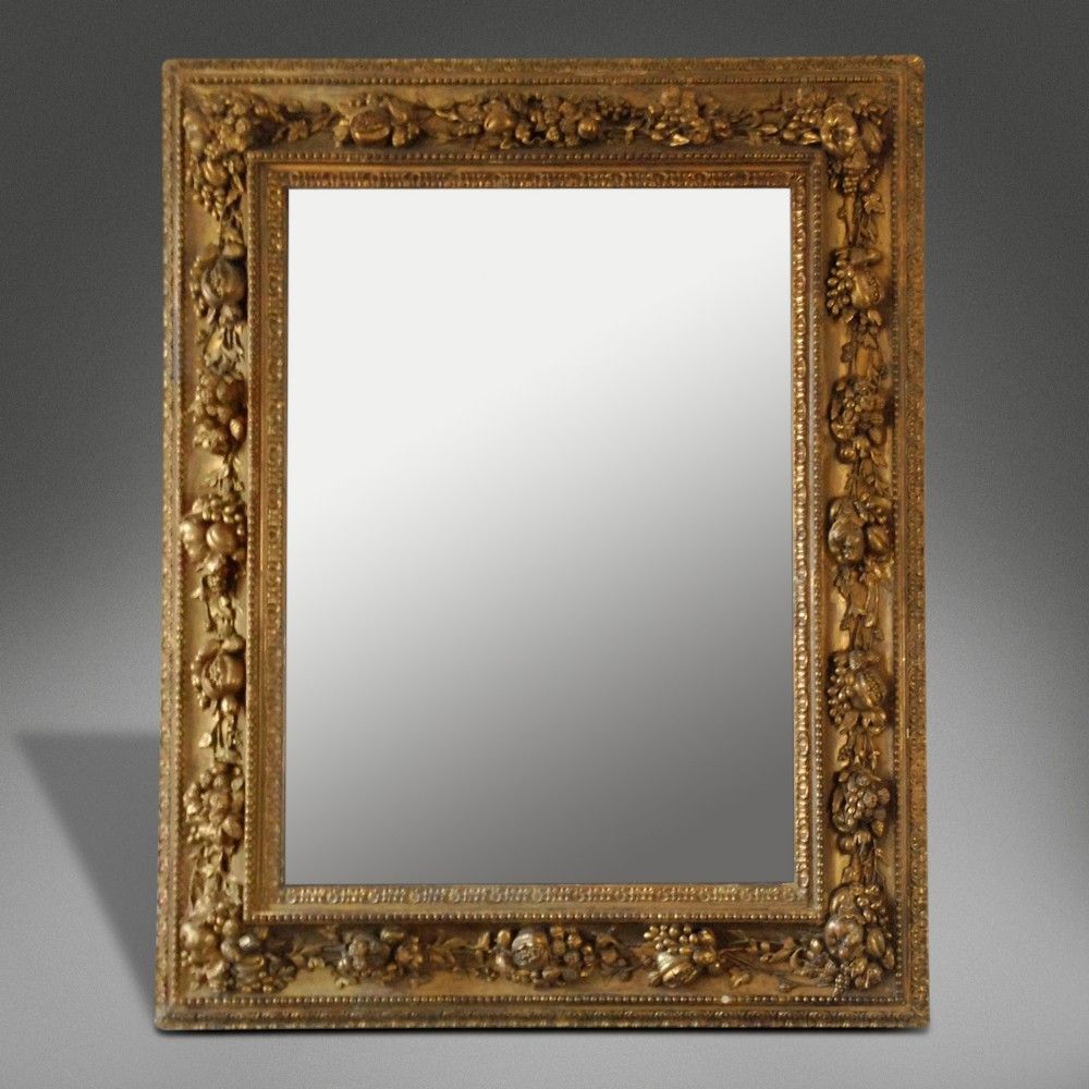 An Enormous English Gilt Baroque Style Mirror C 1840 240410 With Baroque Style Mirrors (Photo 1 of 15)