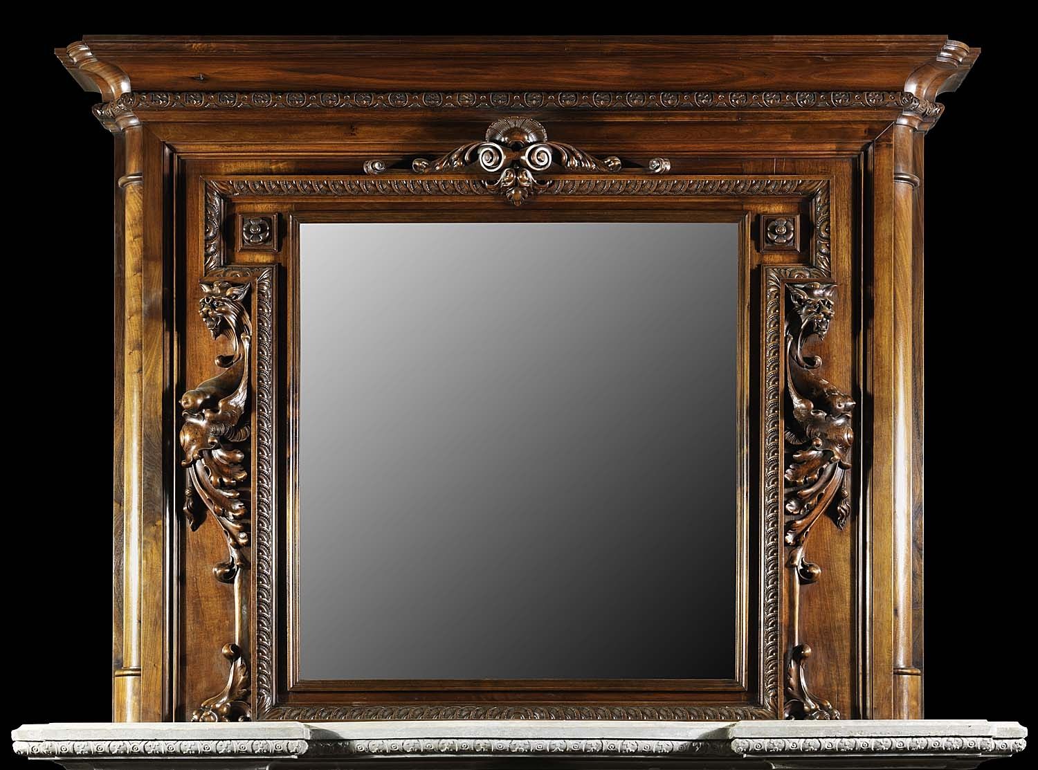 Antique Mirrors Artflyz Regarding Baroque Mirror Large (View 10 of 15)