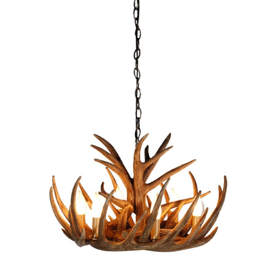 Antler Chandelier Spectacular For Your Decorating Home Ideas With Pertaining To Stag Horn Chandelier (View 11 of 15)