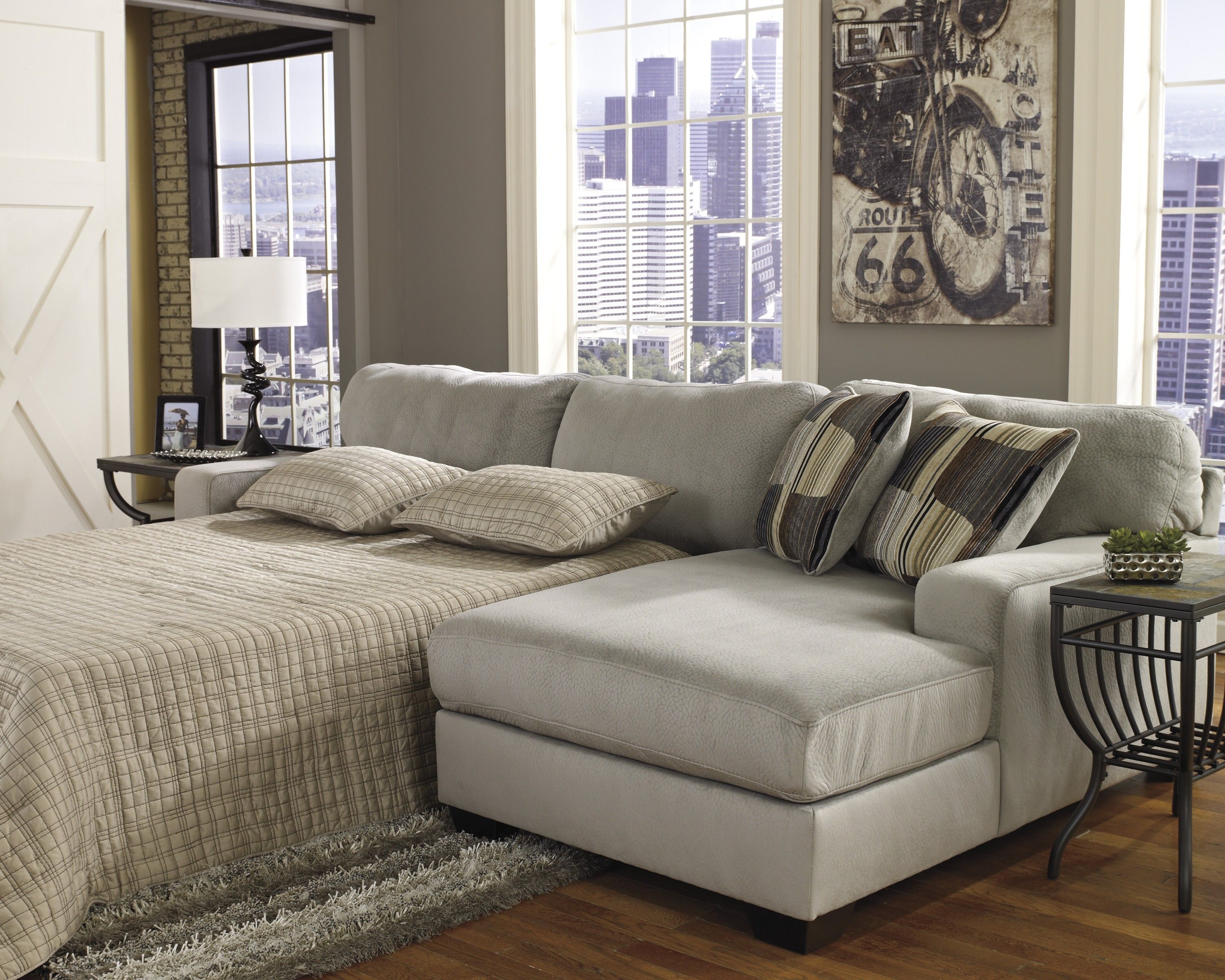 Apartment Size Sectional Stylish Apartment Sleeper Sofa Marvelous For Apartment Sectional Sofa With Chaise (View 13 of 15)