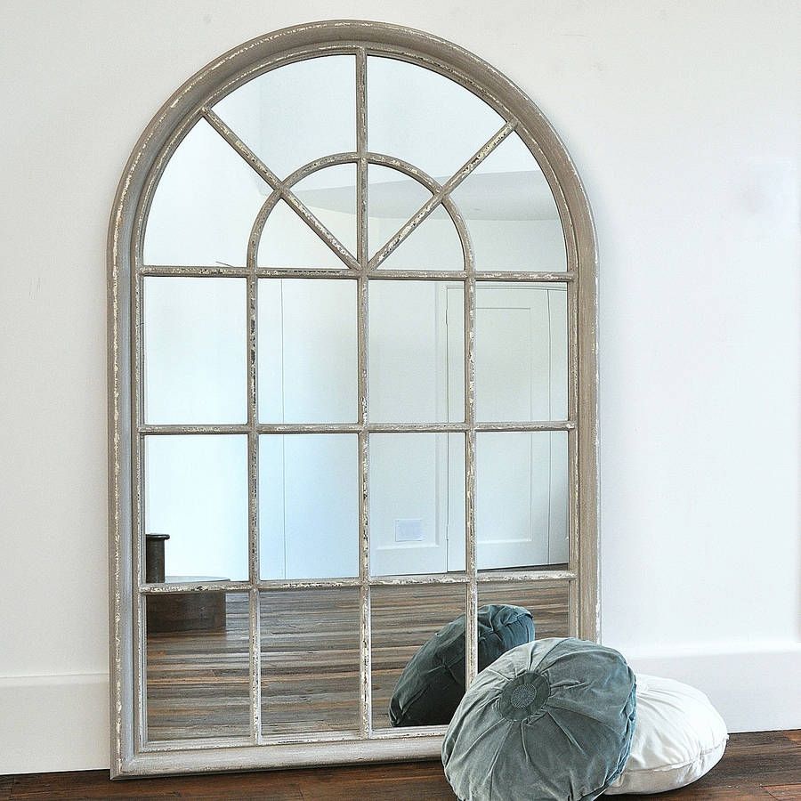 Arched Window Mirror Roselawnlutheran In Window Arch Mirror (Photo 2 of 15)