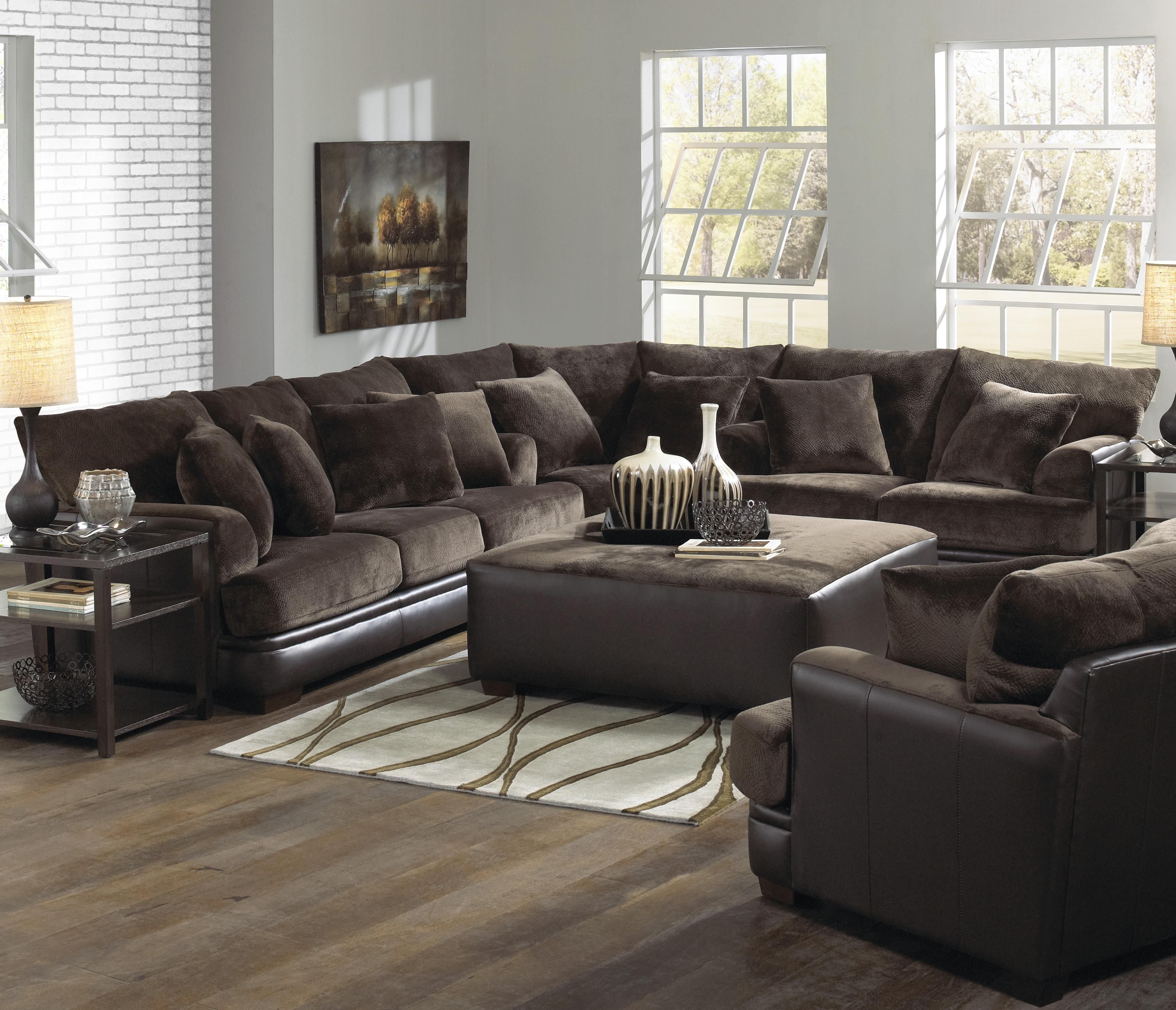 Barkley Large L Shaped Sectional Sofa With Right Side Loveseat Regarding Cozy Sectional Sofas (View 1 of 15)