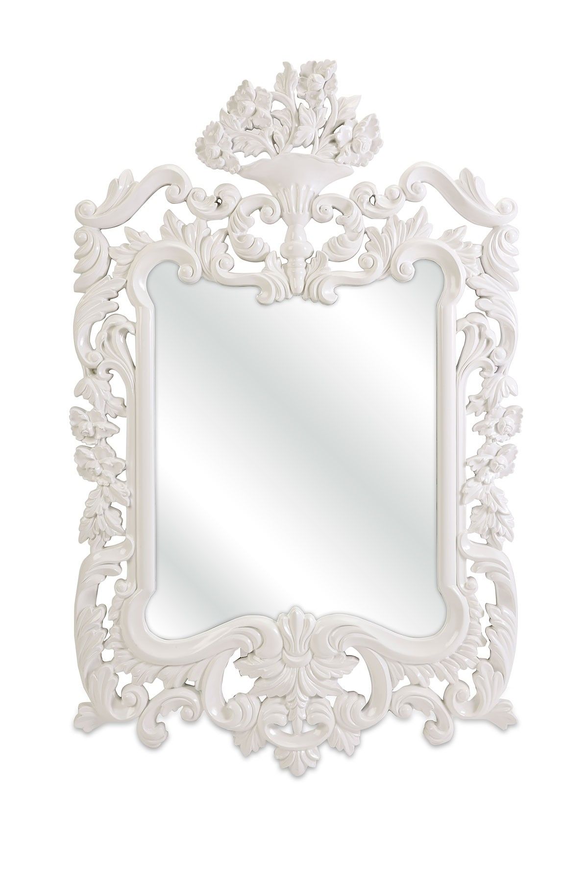 Baroque White Mirror House Pool Pinterest Barocco Intended For Baroque White Mirror (Photo 9 of 15)