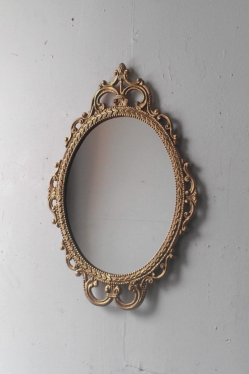 Bathroom Mirror Etsy With Regard To Old Fashioned Wall Mirrors (View 10 of 15)