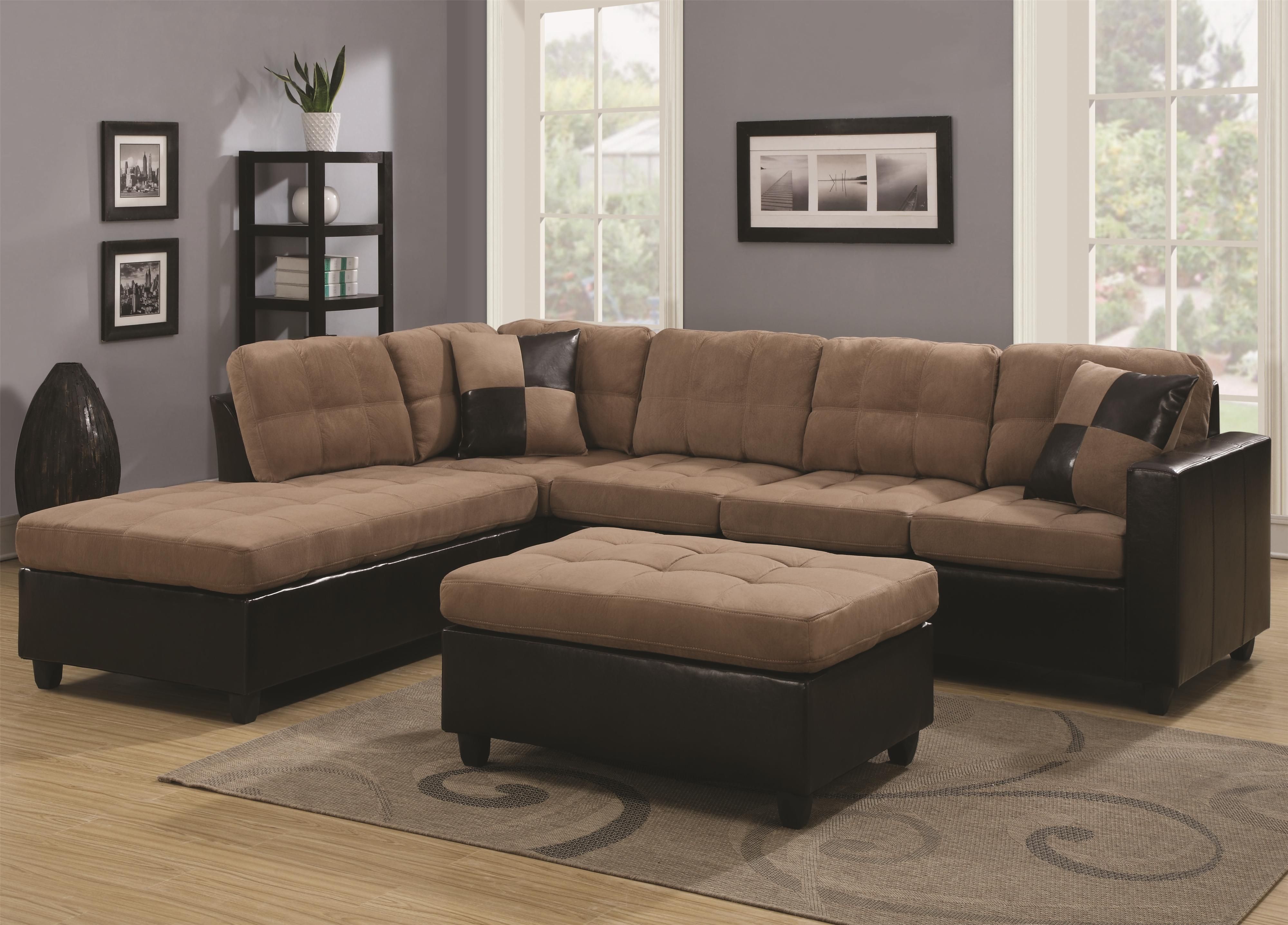 Bedroom Black Living Room Furniture With Cheap Sectional Couches With Black Sectional Sofa For Cheap (View 12 of 15)