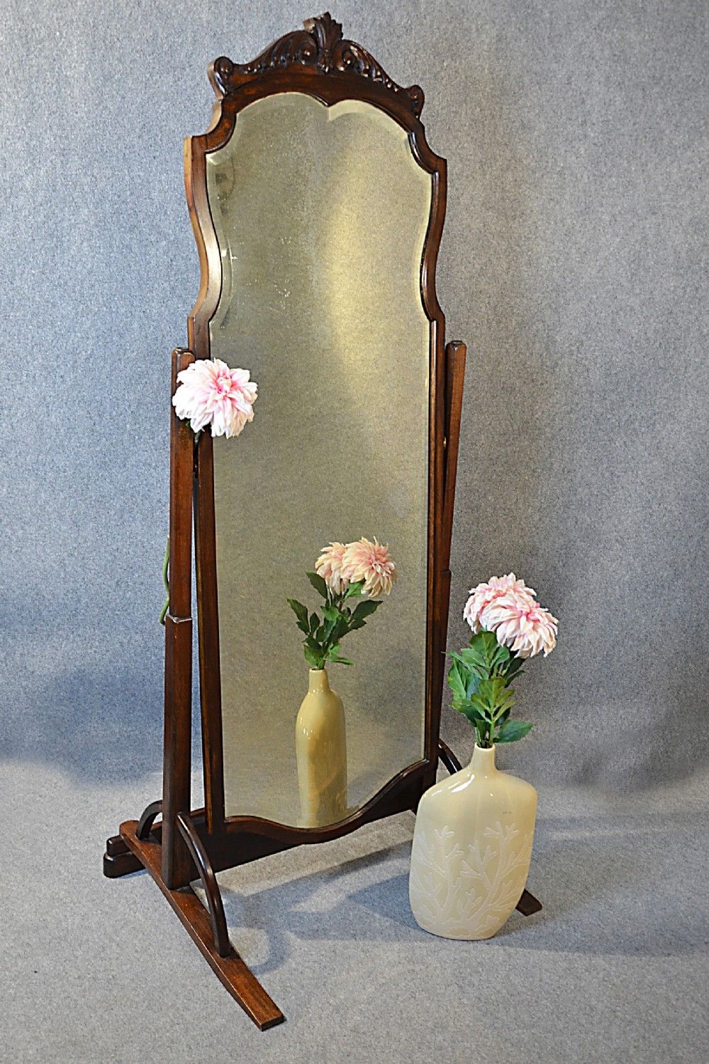 Bedroom Furniture Rectangle Mirror Frameless Bathroom Mirror Regarding Antique Floor Length Mirror (View 7 of 15)