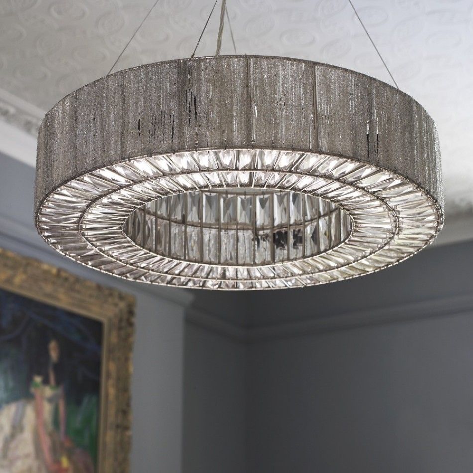 Bejeweled Silver Deco Inspired Beatrice Chandelier With Its For Extra Large Chandelier Lighting (View 5 of 15)