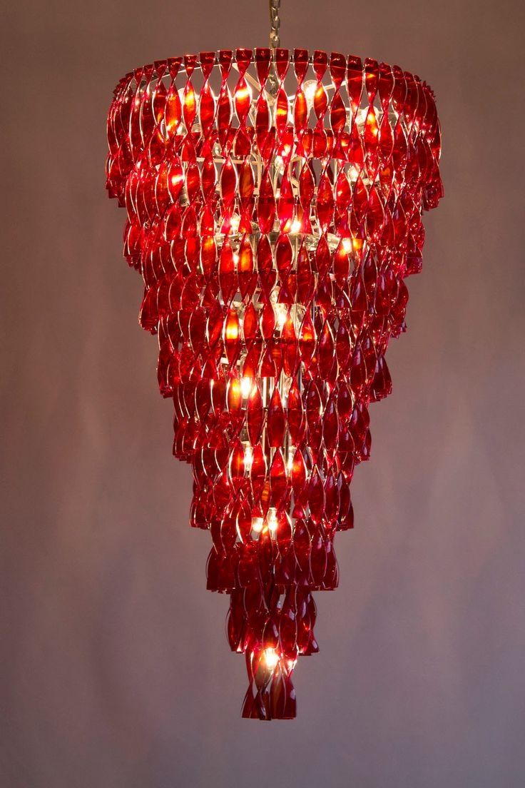 Best 20 Red Chandelier Ideas On Pinterest Red Lamps Red Lamp Inside Modern Red Chandelier (View 11 of 15)