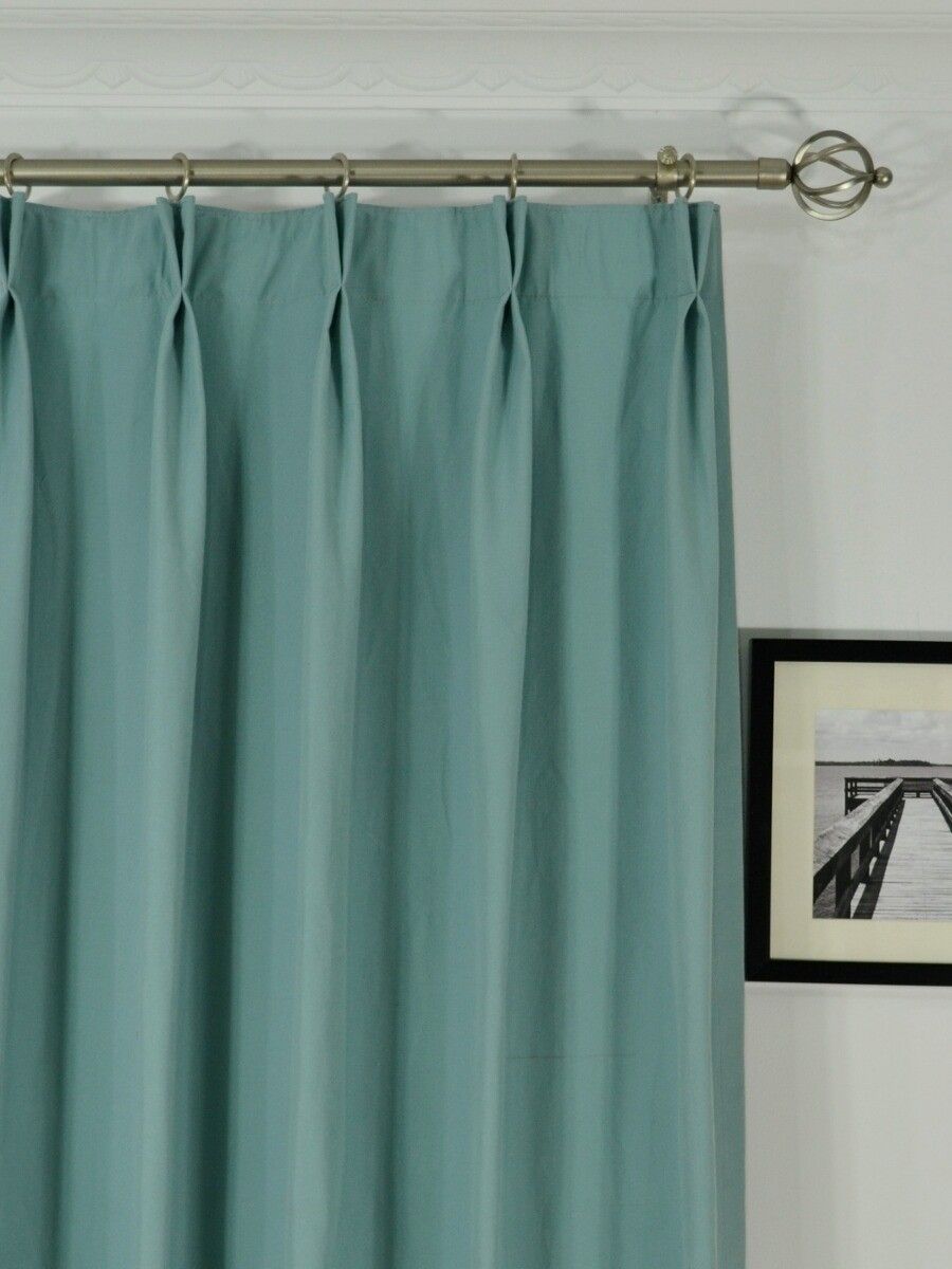 Big Plaid Blackout Double Pinch Pleat Extra Long Curtains 108 In Double Pleated Curtains (View 6 of 15)
