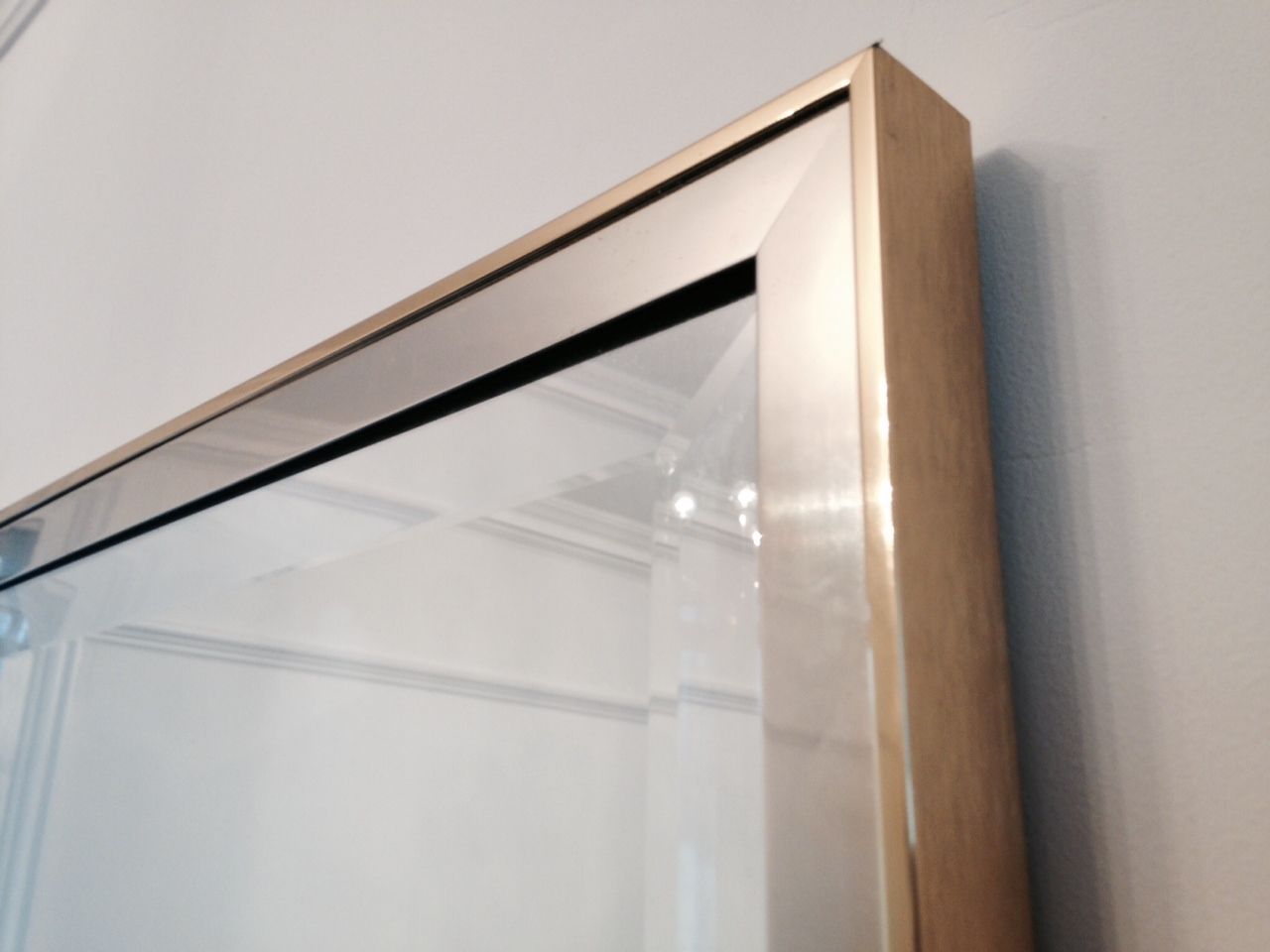 Brass And Chrome Framed Mirror Decorative Collective Intended For Chrome Framed Mirror (Photo 15 of 15)