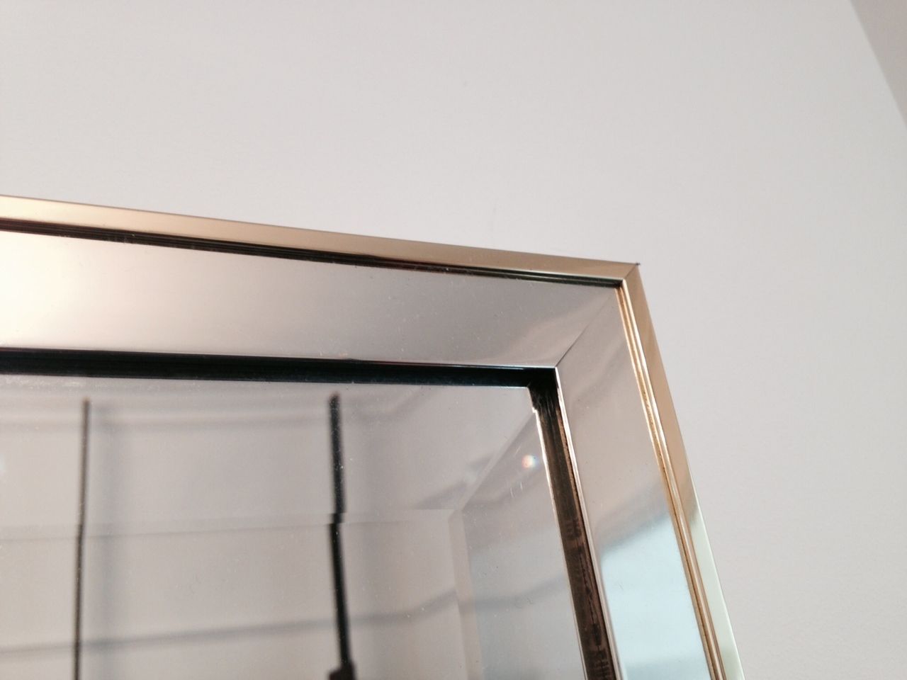 Brass And Chrome Framed Mirror Decorative Collective Intended For Chrome Framed Mirror (Photo 12 of 15)