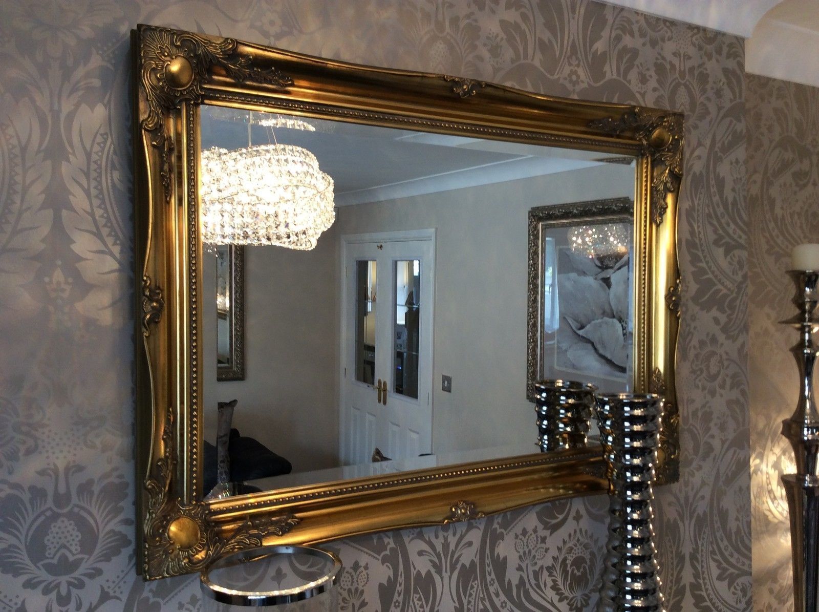 Classic Impression On Antique Wall Mirrors Vwho Throughout Antique Wall Mirrors Large (View 15 of 15)