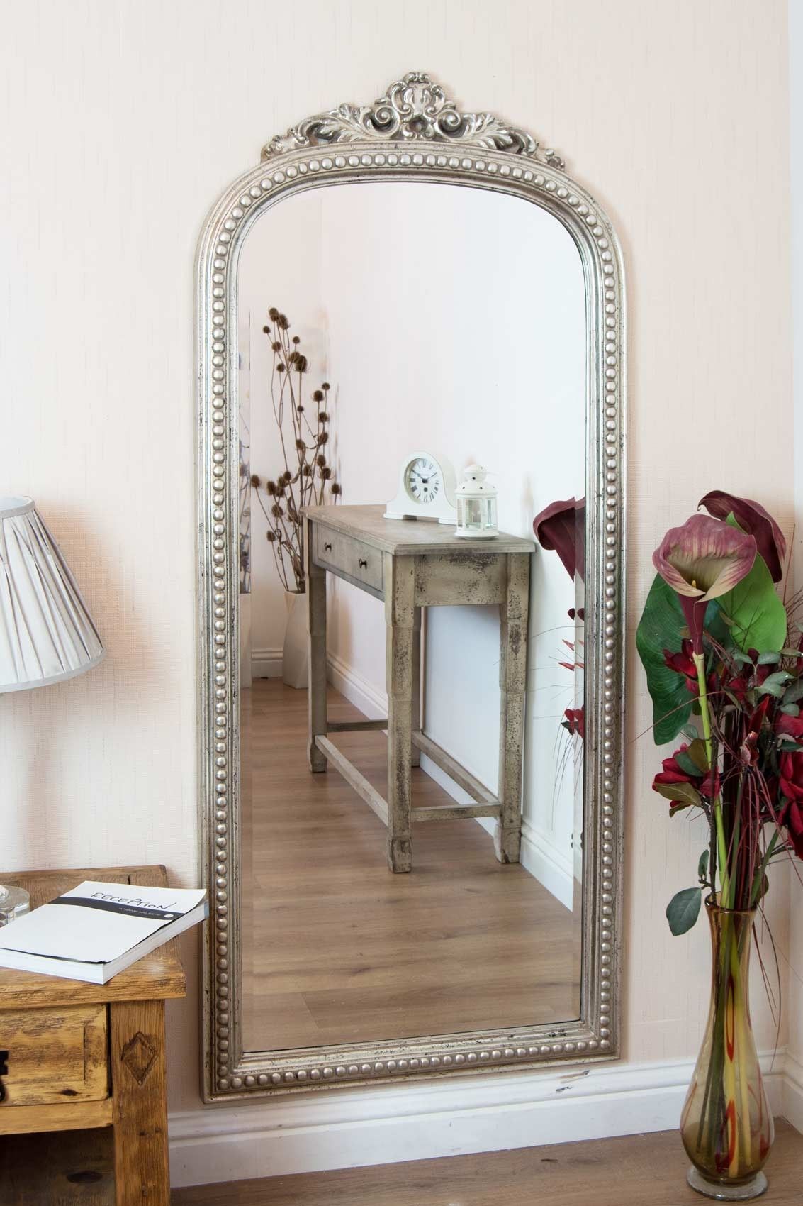 Classic Impression On Antique Wall Mirrors Vwho Throughout Large Silver Vintage Mirror (Photo 11 of 15)