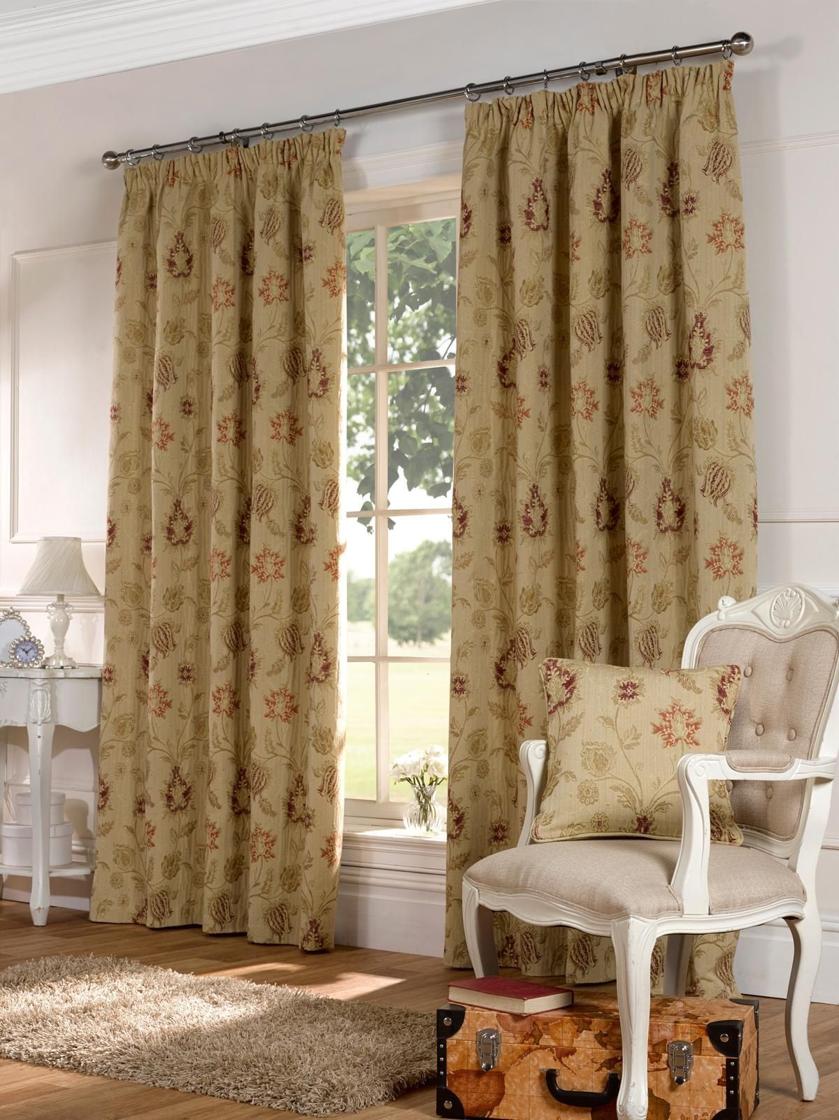 Clova Ready Made Curtains In Multi Free Uk Delivery Terrys Fabrics In Heavy Lined Curtains (Photo 5 of 15)