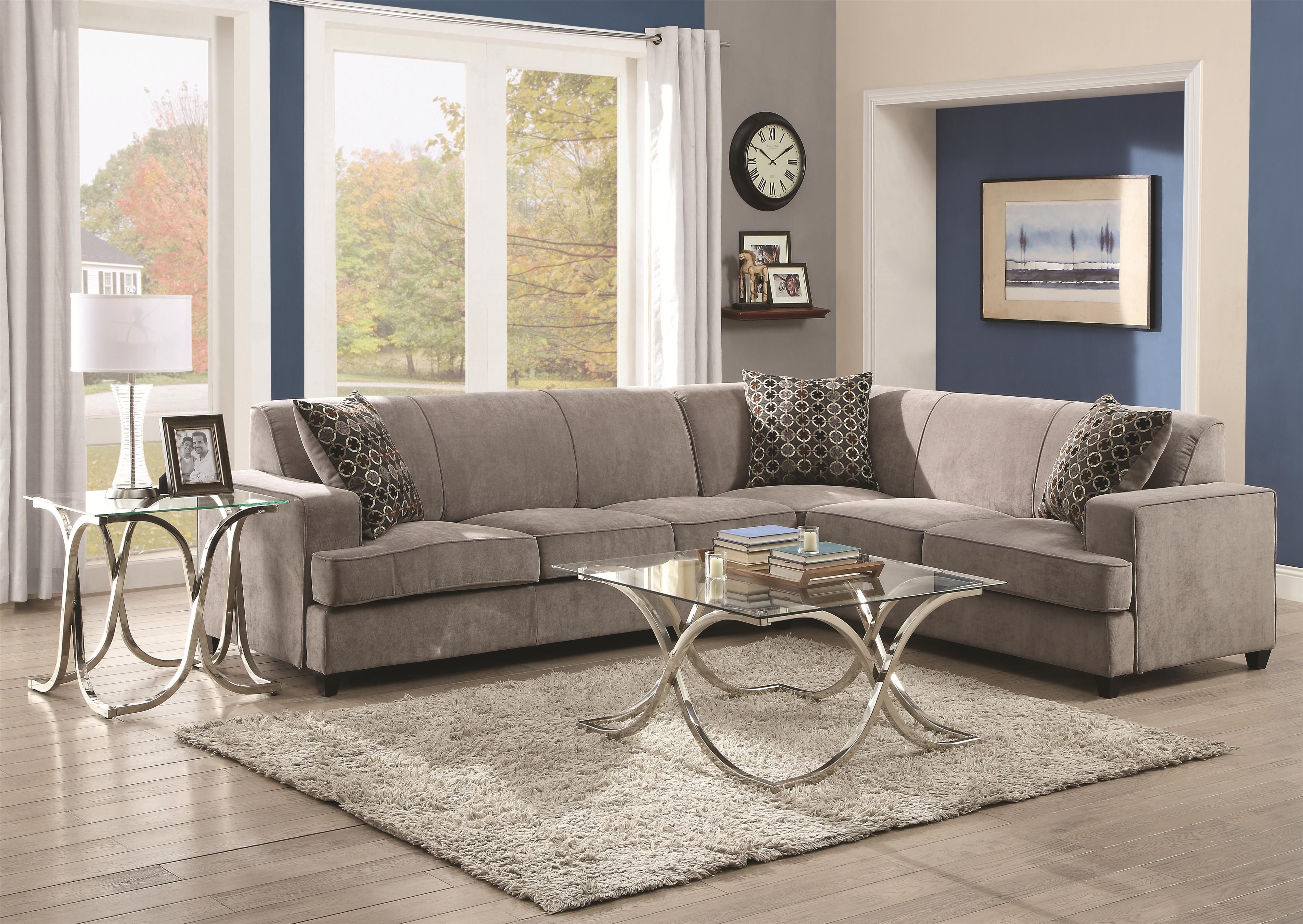 Coaster Sectional Sofa Find A Local Furniture Store With Coaster With Camel Colored Sectional Sofa (Photo 9 of 15)