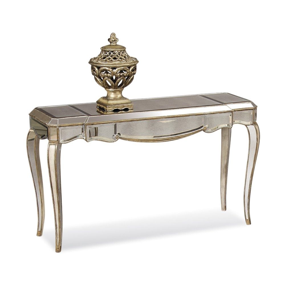 Collette Console Table Bassett Mirror Pinterest Console Pertaining To Gold Table Mirror (View 8 of 15)