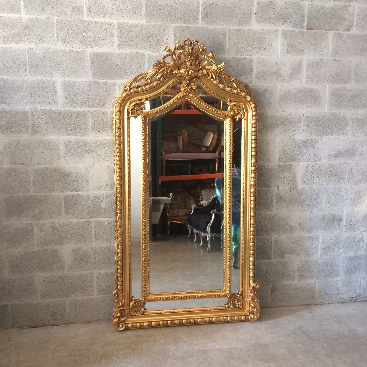 Console Mirrors Sittin Pretty Myleen Pertaining To Rococo Floor Mirror (View 3 of 15)