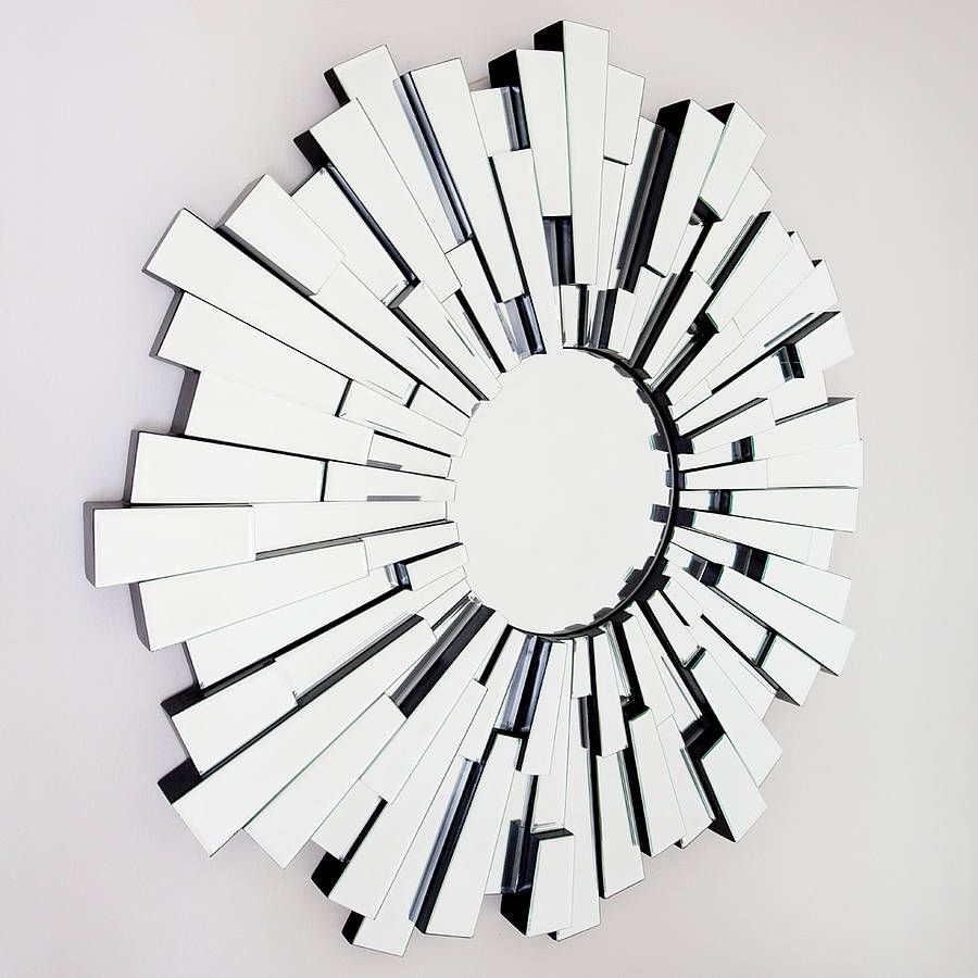 Contemporary Decorative Mirrors Within Contemporary Round Mirror (Photo 3 of 15)