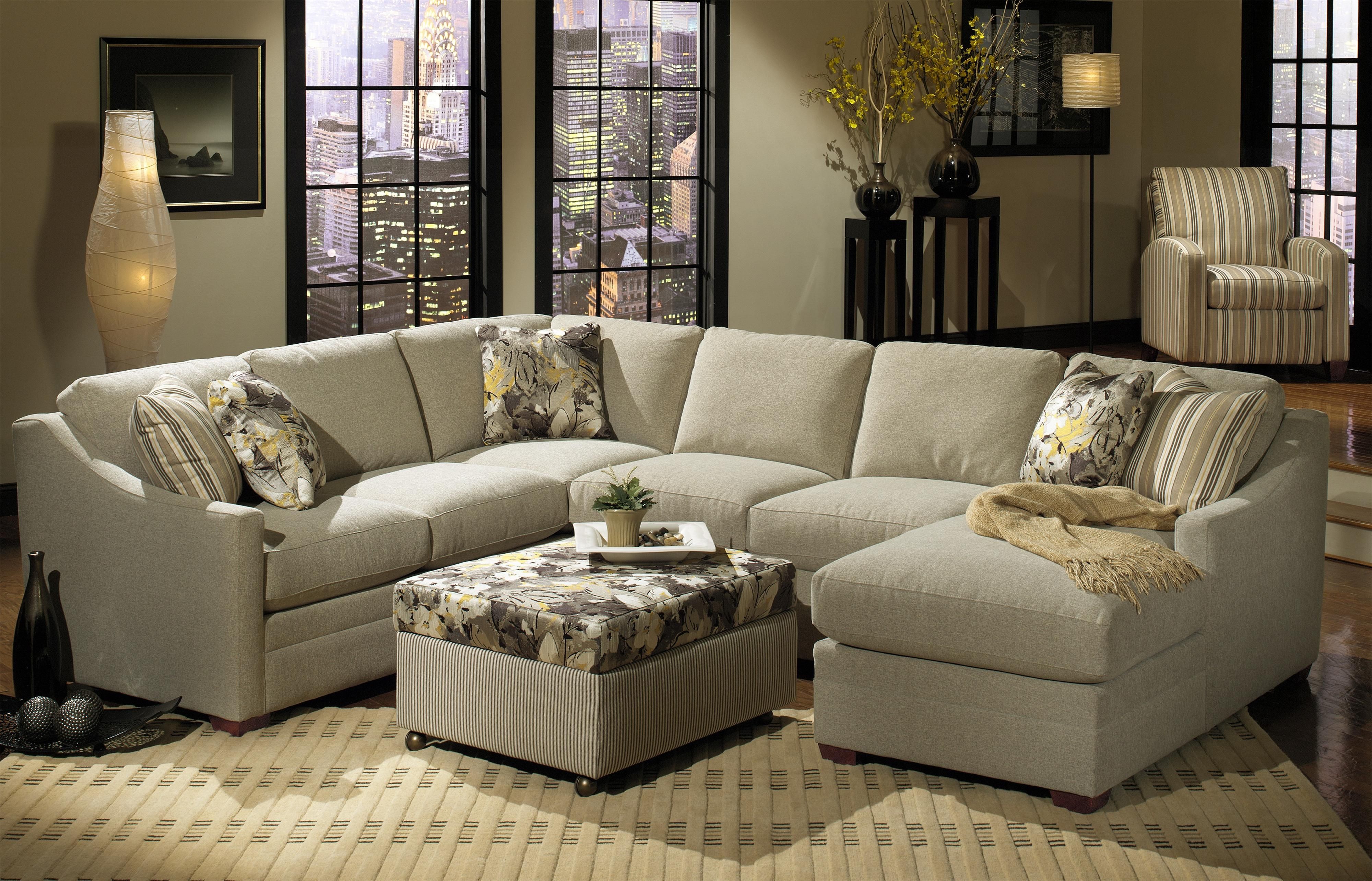 Craftmaster F9 Design Options Four Piece Bcustomizableb In Craftmaster Sectional Sofa (Photo 3 of 15)