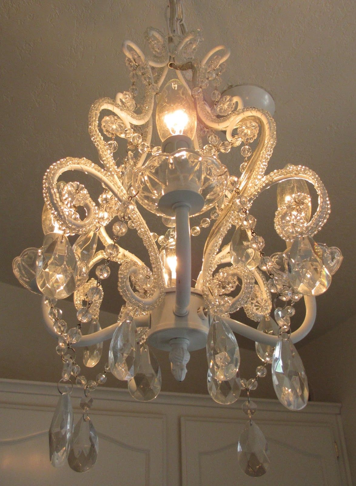 Cruisin Over Sixty My Shab Chic Chandelier In Country Chic Chandelier (View 4 of 15)