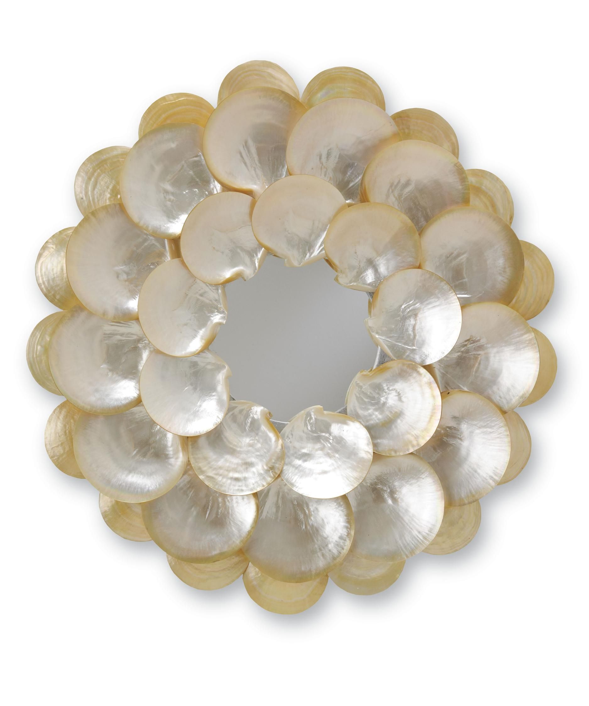 Currey And Company 1067 Mother Of Pearl Wall Mirror Capitol Regarding Mother Of Pearl Wall Mirror (View 6 of 15)