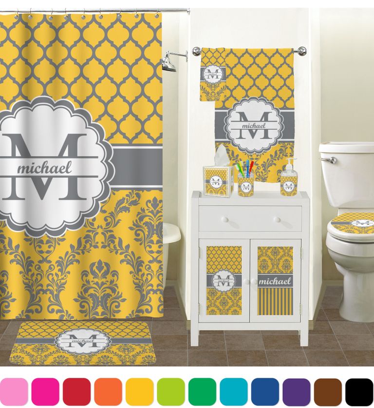 Damask Moroccan Shower Curtain Personalized Potty Training Throughout Moroccan Print Curtains ?width=768