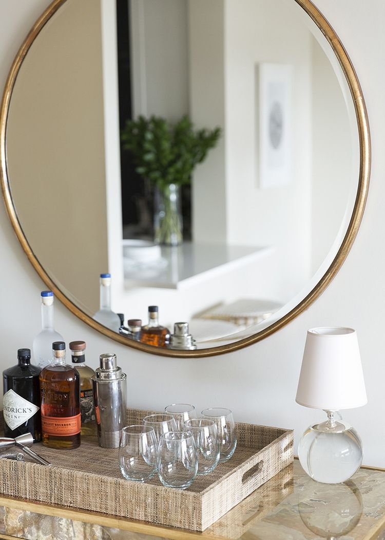Designer Round Mirrors Howard Elliott Raymus Round Mirror In In Huge Round Mirror (View 5 of 15)