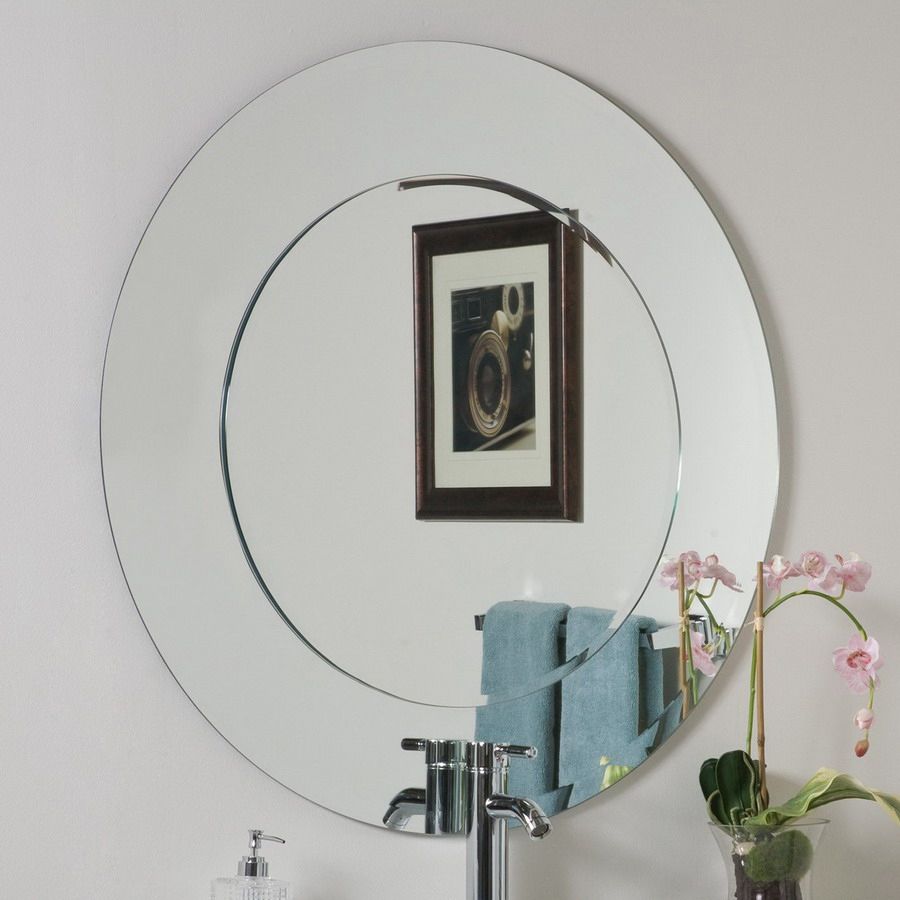 Designer Round Mirrors Howard Elliott Raymus Round Mirror In Pertaining To Large Circular Mirrors (View 13 of 15)