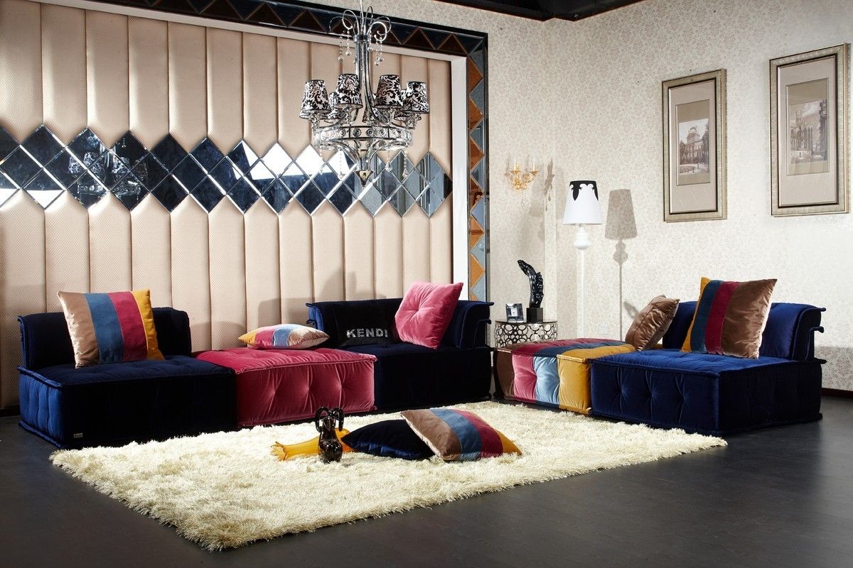 Divani Casa Modern Unique Sofa Designs In Colorful Sectional Sofas (View 10 of 15)