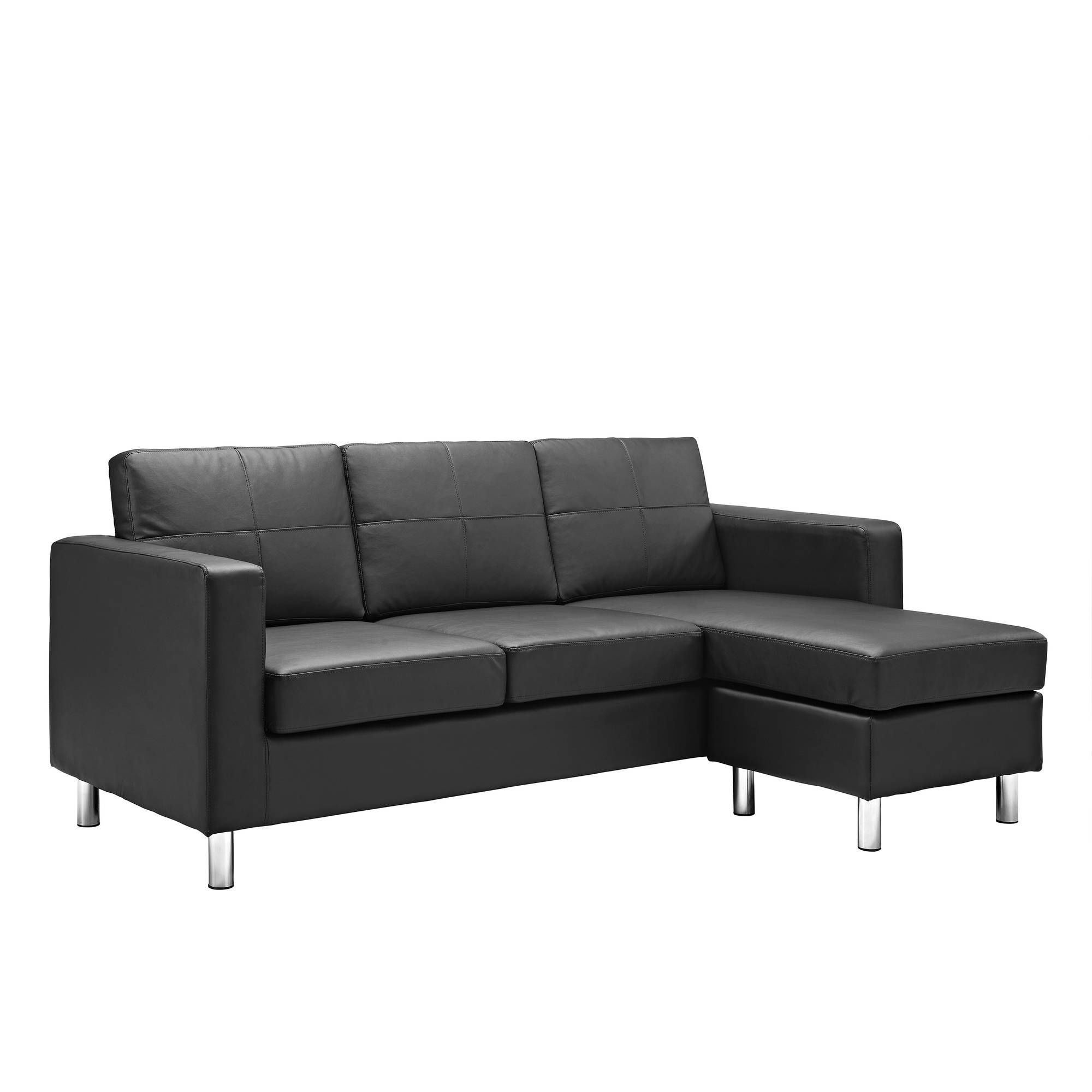 Dorel Living Small Spaces Configurable Sectional Sofa Multiple In Condo Sectional Sofas (View 3 of 15)