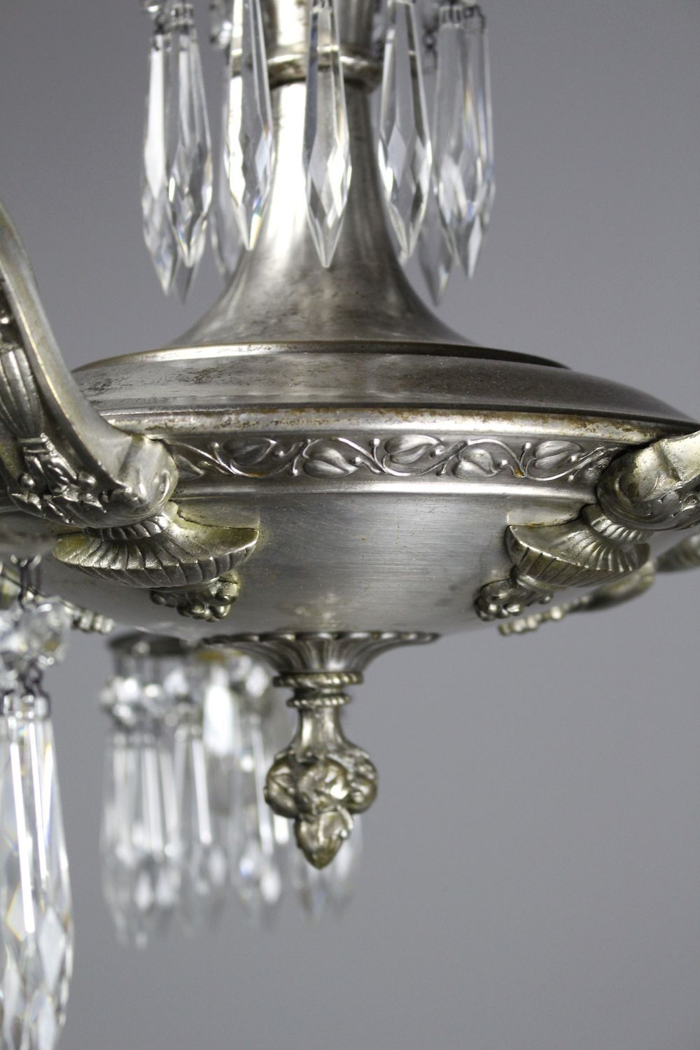 Edwardian Crystal Swag Chandelier 5 Light With Regard To Edwardian Chandelier (View 10 of 15)