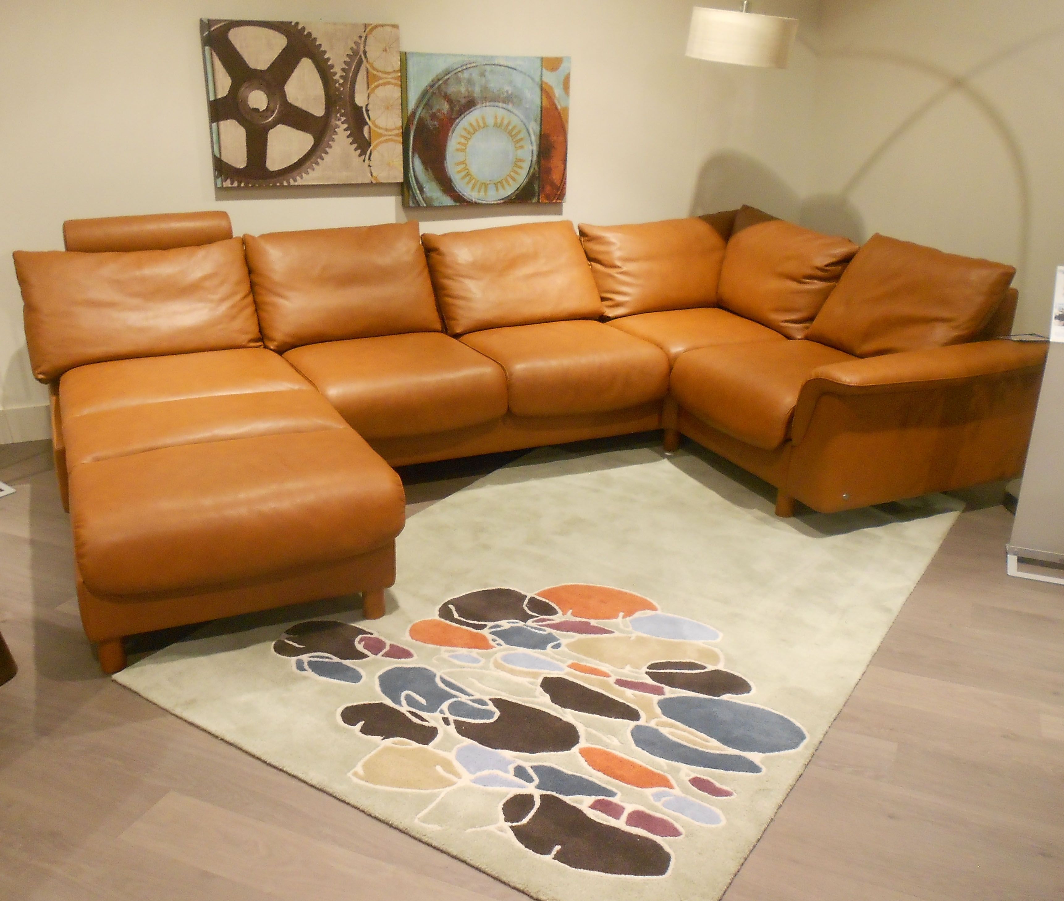Ekornes Stressless E300 Matching Back Cushion And Frame Intended For Ekornes Sectional Sofa (Photo 2 of 15)