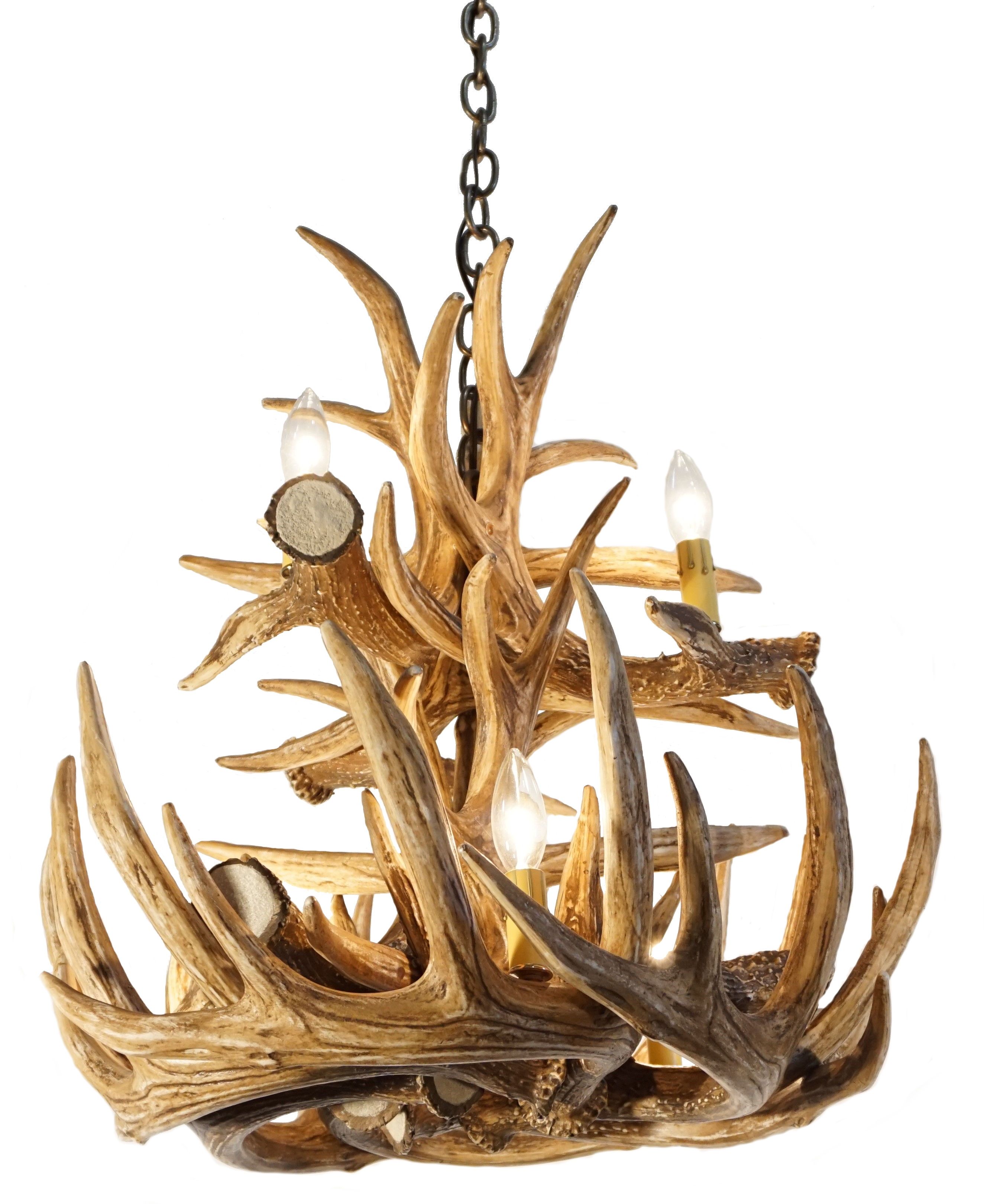 Exclusive Products Cast Horn Designs Pertaining To Antlers Chandeliers (View 6 of 15)