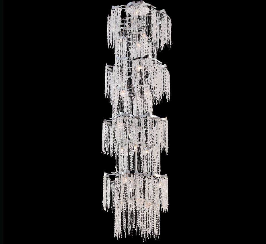 Extra Large Crystal Chandeliers 43 Above Grand Light Pertaining To Large Crystal Chandeliers (View 10 of 15)