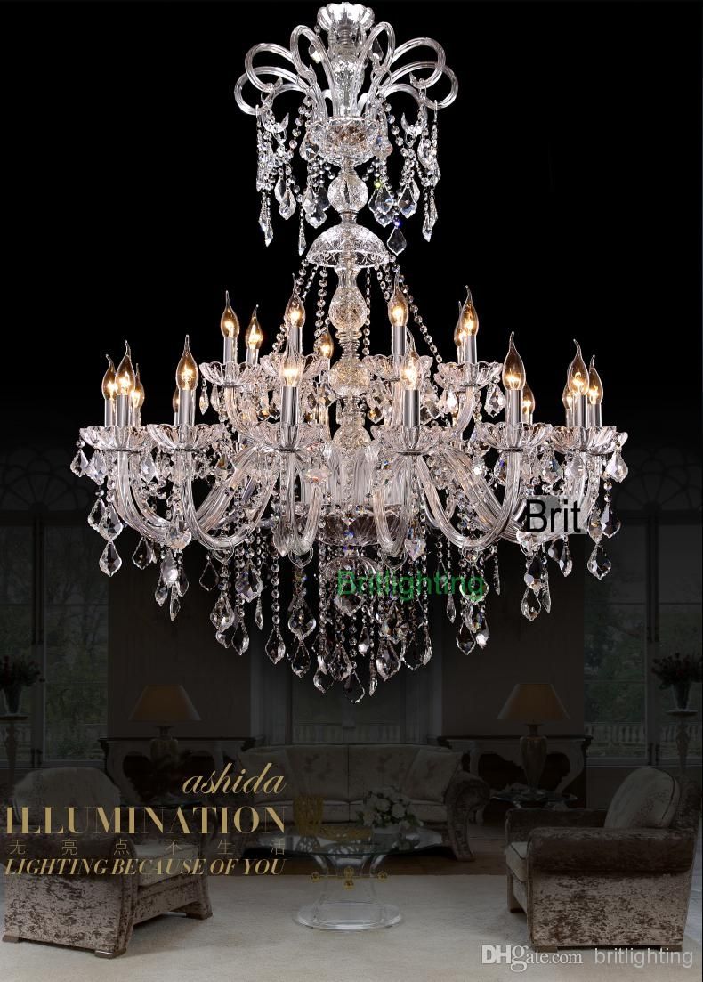 Extra Large Foyer Chandelier Vintage Chandeliers Modern Crystal Pertaining To Extra Large Crystal Chandeliers (View 14 of 15)