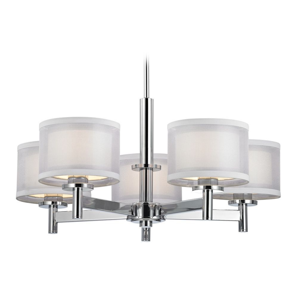 Foyer Chandeliers Destination Lighting With Chrome Chandelier (View 15 of 15)
