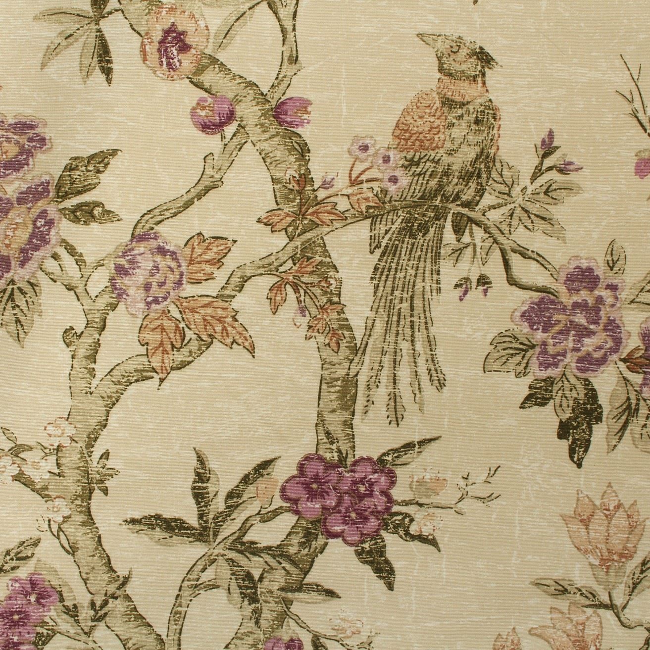 Harlequin Designer Cotton Jute Floral Heavy Prints Curtain Intended For Heavy Curtain Material (Photo 5 of 15)