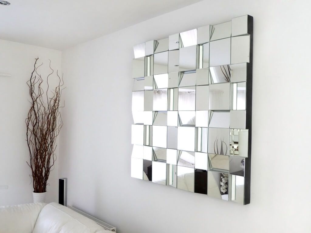Home Decoration Contemporary Large Decorative Wall Mirrors For Regarding Large Modern Mirrors (View 2 of 15)