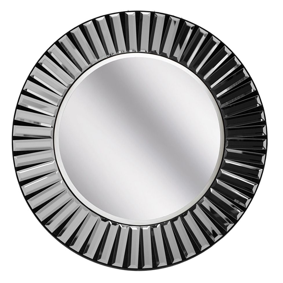 Instyle Decor Tiffany Mirror Instyle Decor Tiffany Mirrors In Black Circle Mirrors (View 7 of 15)