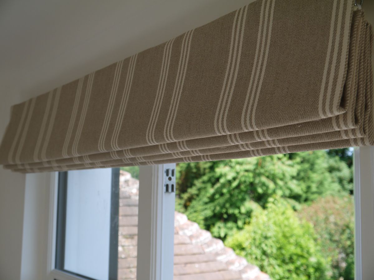 15 Ideas of Handmade Roman Blinds