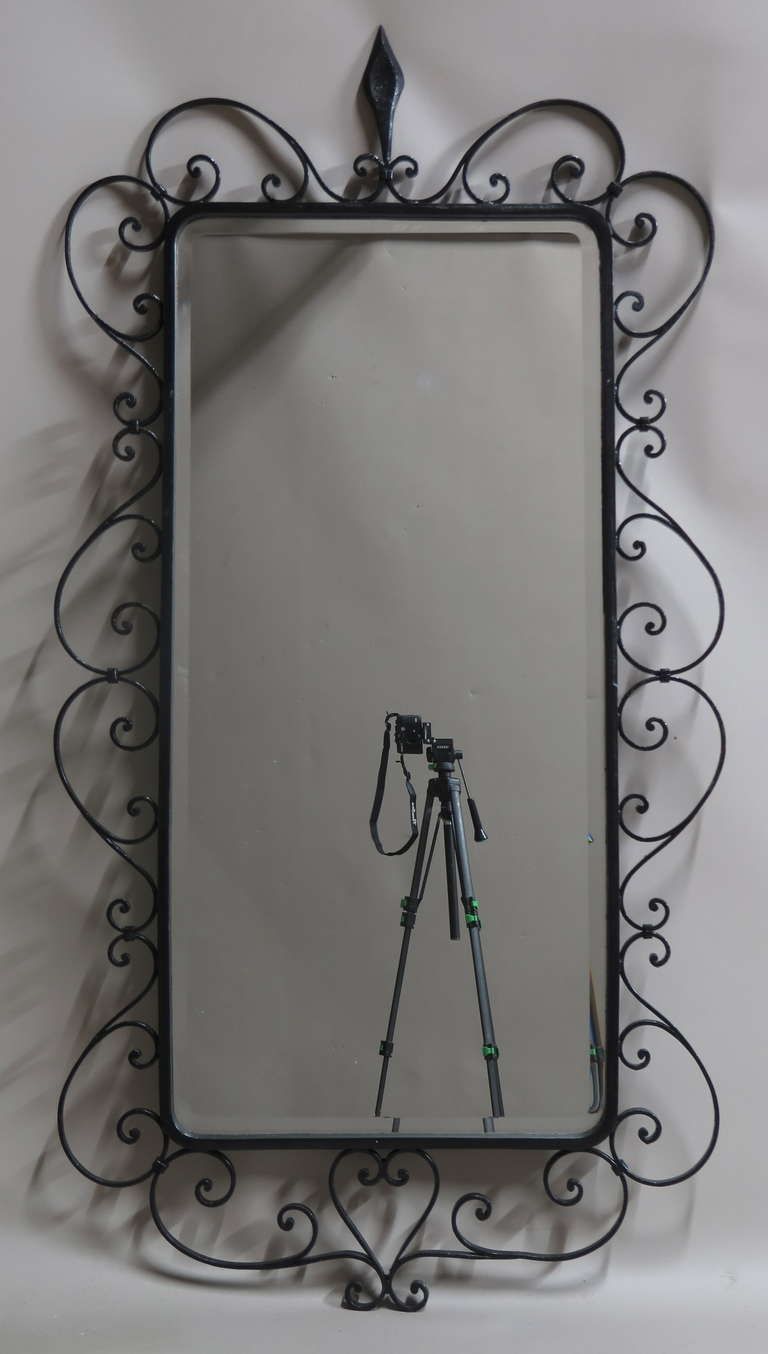 Iron Mirror For Home Pinterest Wrought Iron Cgi And Ems With Regard To Wrought Iron Full Length Mirror (View 12 of 15)