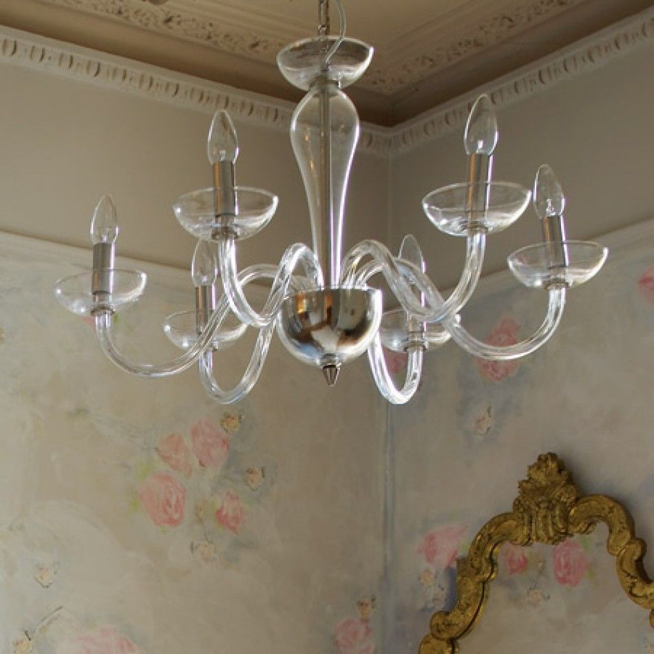 Italian Glass Chandelier Chandeliers Ceiling Lights Graham Pertaining To Italian Chandeliers Style (View 7 of 15)