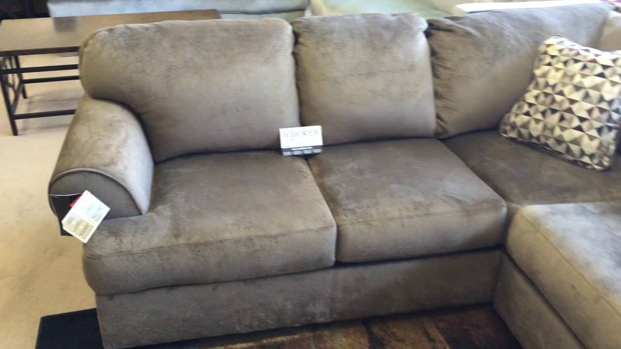 Jessa Place 398 Champion Microfiber Large Sectional Sofa Youtube Within Champion Sectional Sofa (Photo 14 of 15)