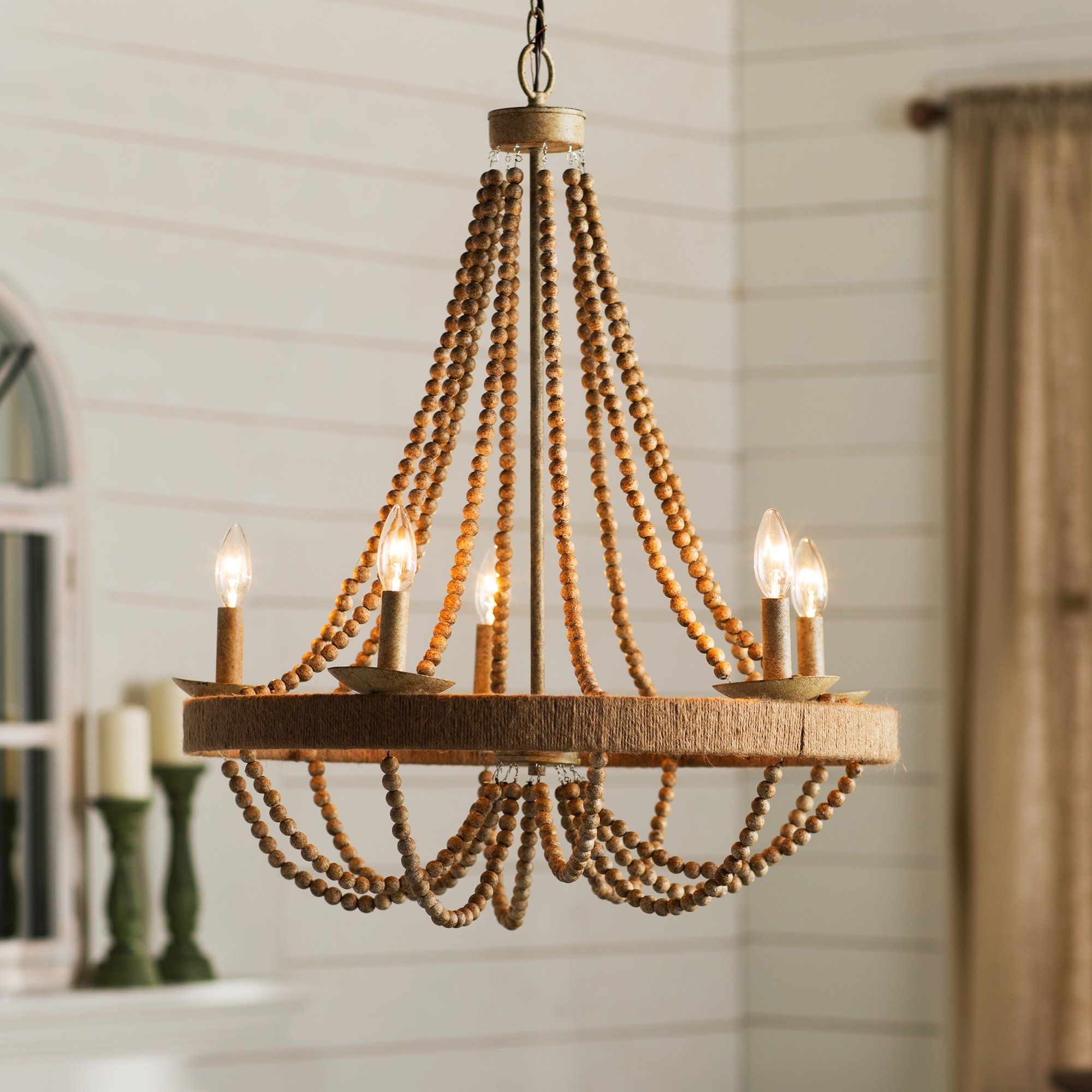 Lantieri 5 Light Candle Chandelier Reviews Joss Main In Candle Chandelier (View 5 of 15)
