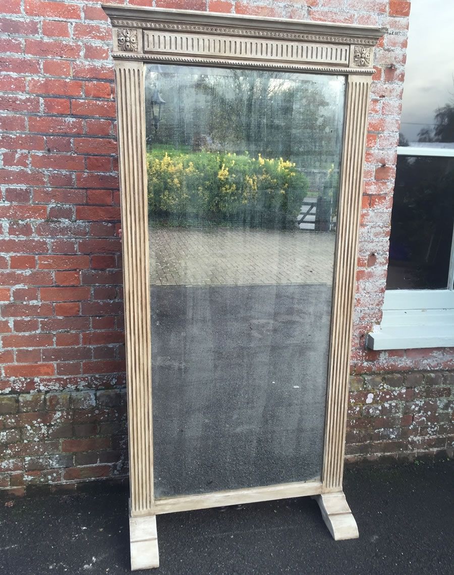 Large Antique Free Standing Mirror Antique Mirrors Throughout Free Standing Mirrors For Sale (View 8 of 15)